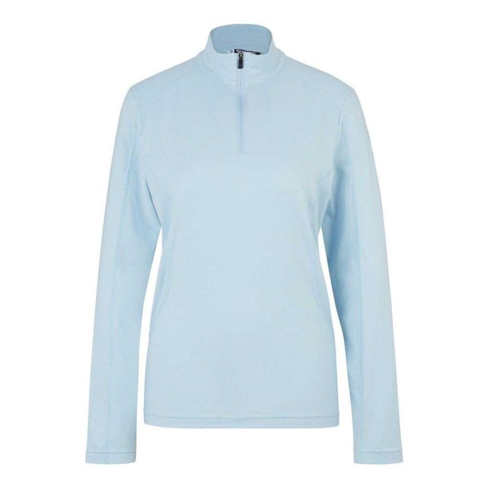 Ziener Womens/Ladies Jenita Half Zip  Sweatshirt / Blue